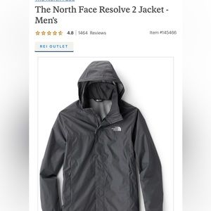 North Face Resolve 2 Waterproof Jacket